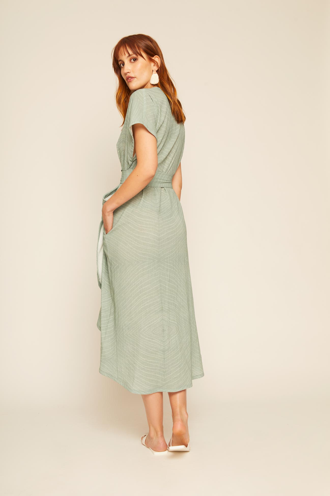 Vestido Agua Cruzado