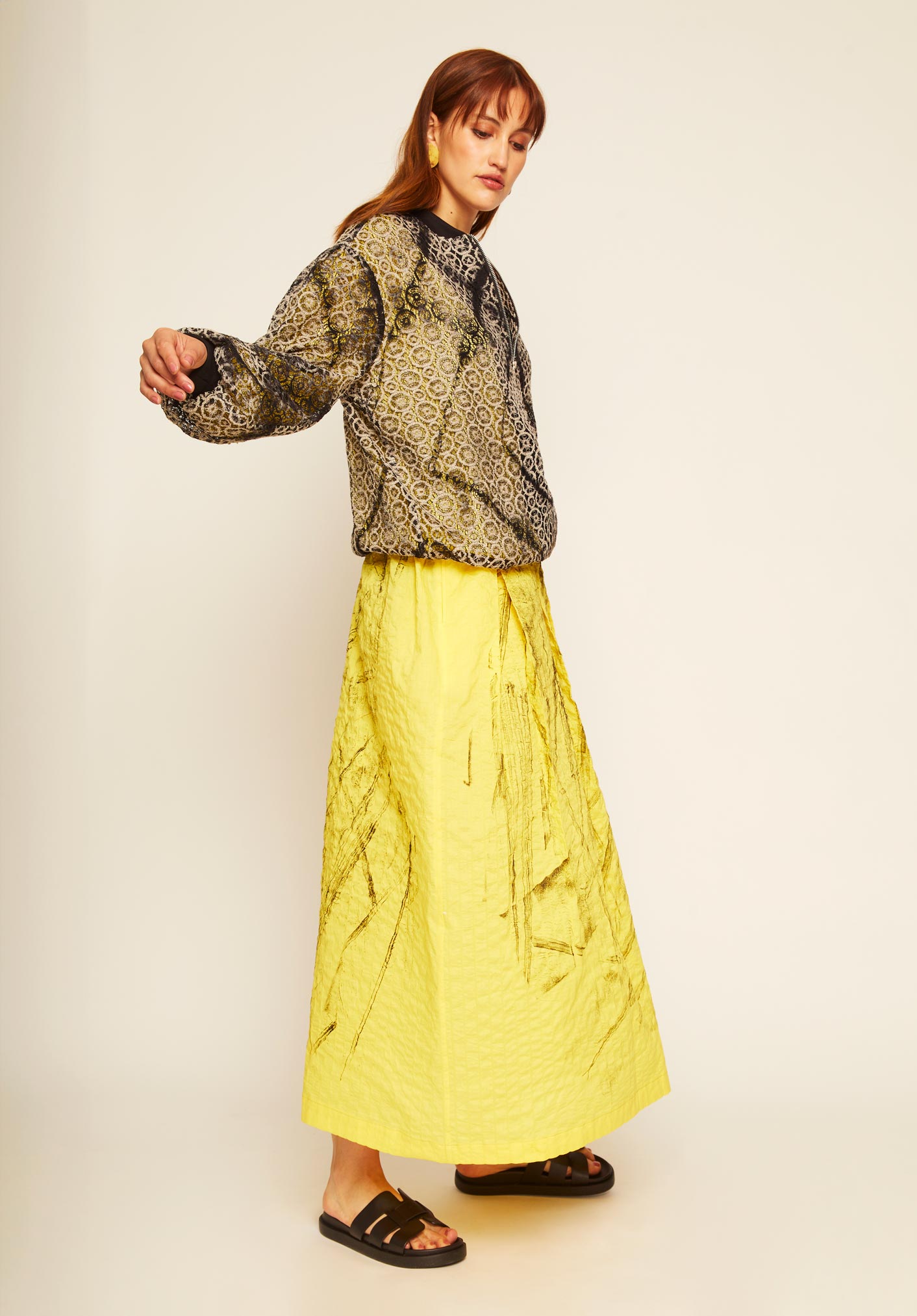 Chaqueta Eroessa Oversize Bomber Encaje