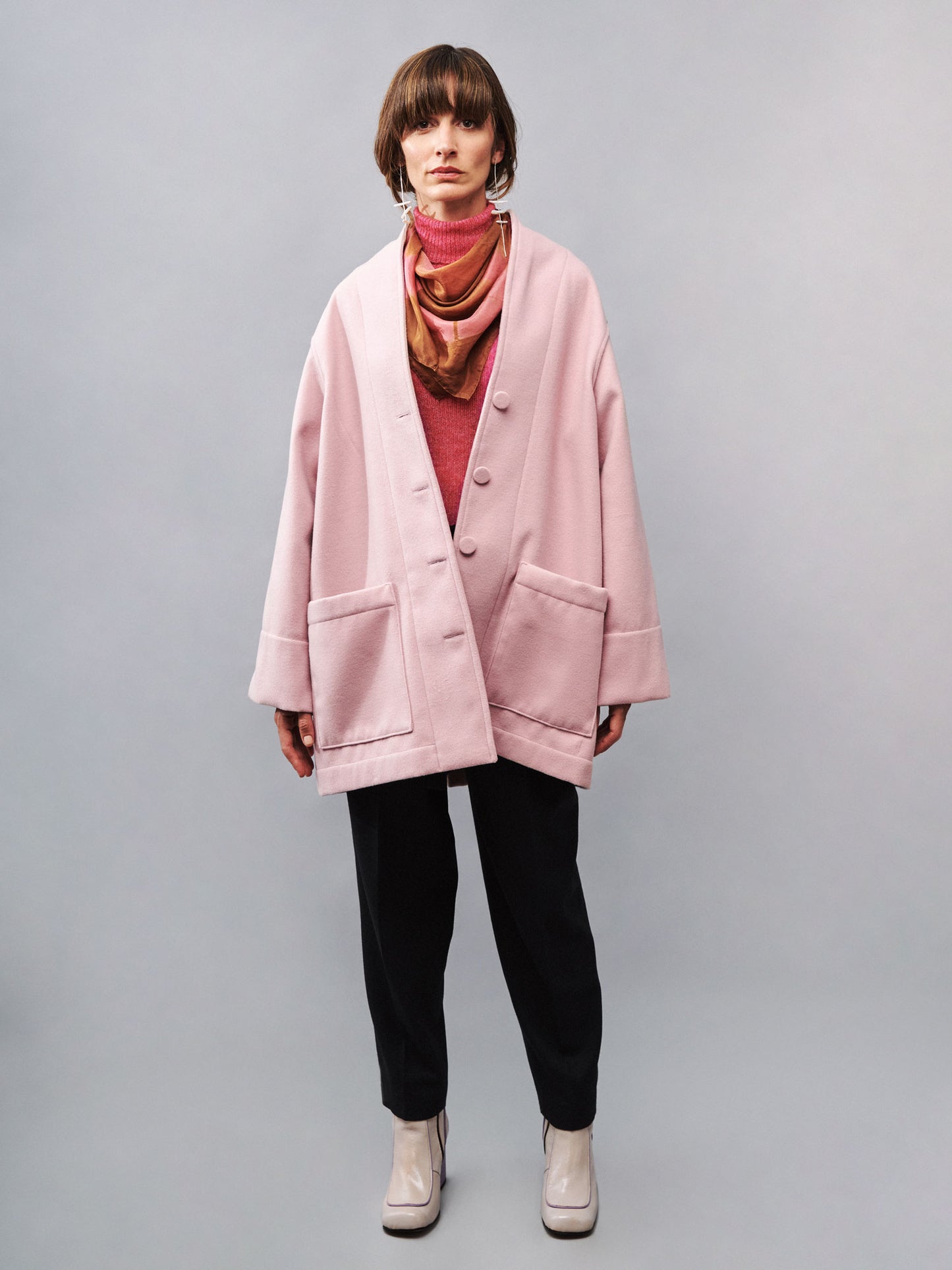 Chaqueta Minrev Rosa