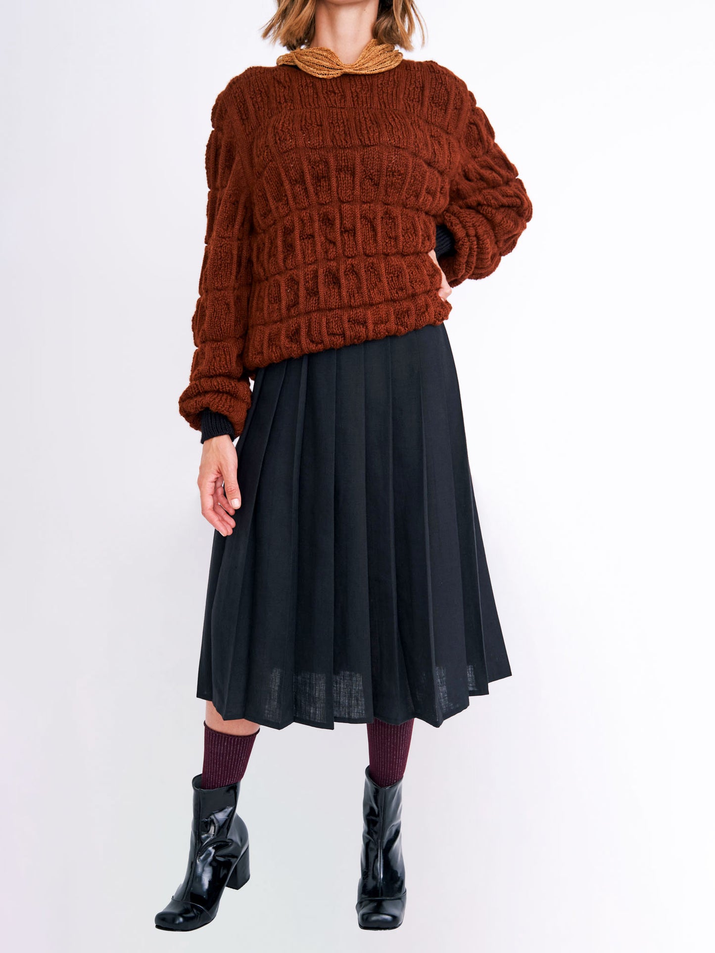 Falda Plisada Lisa
