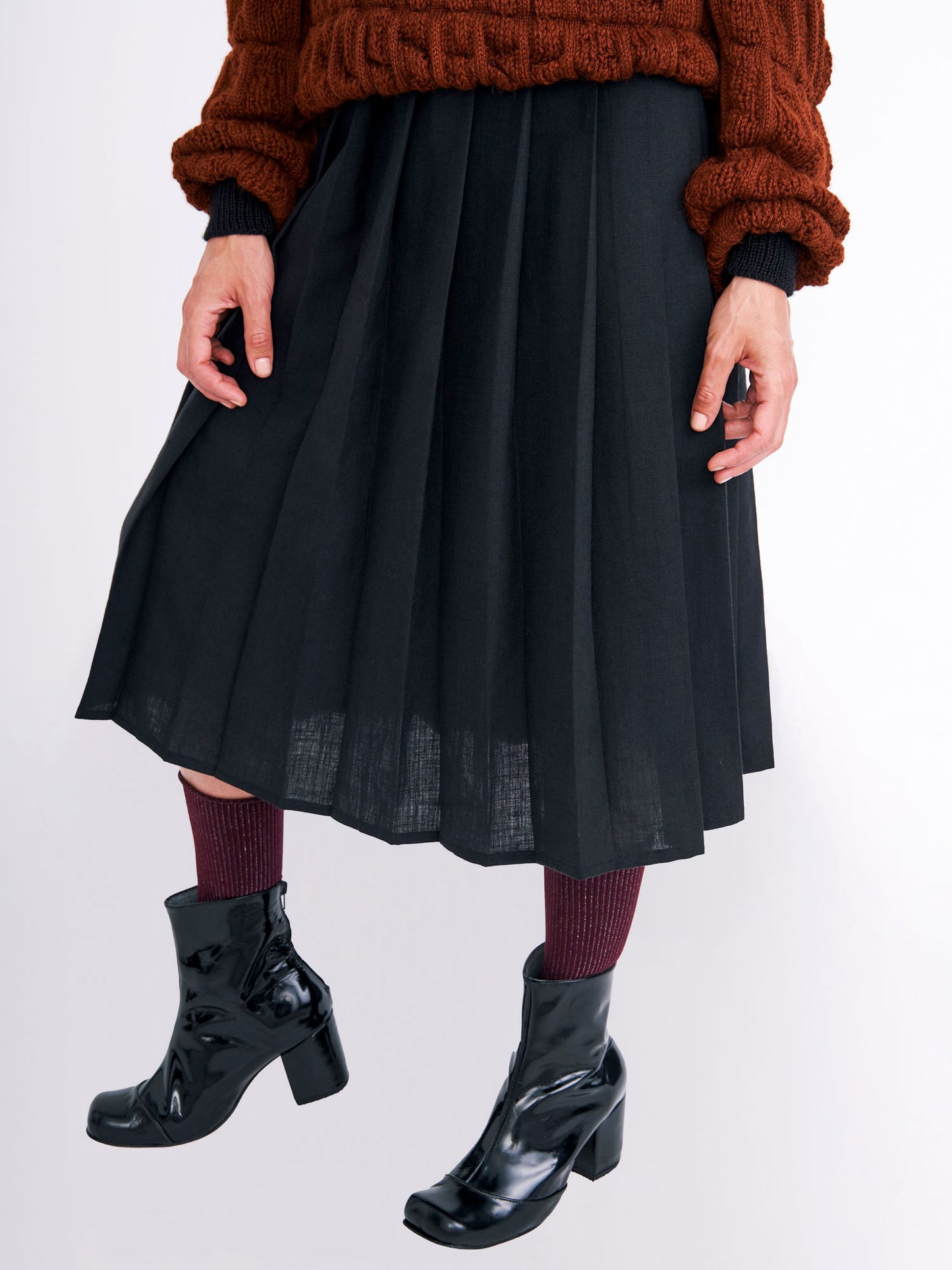 Falda Plisada Lisa