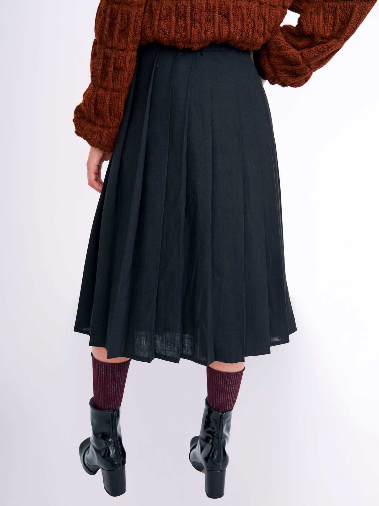 Falda Plisada Lisa