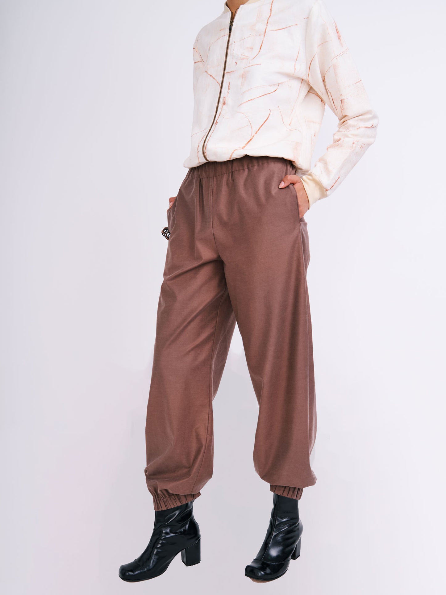 Pantalón Bombacho Liso